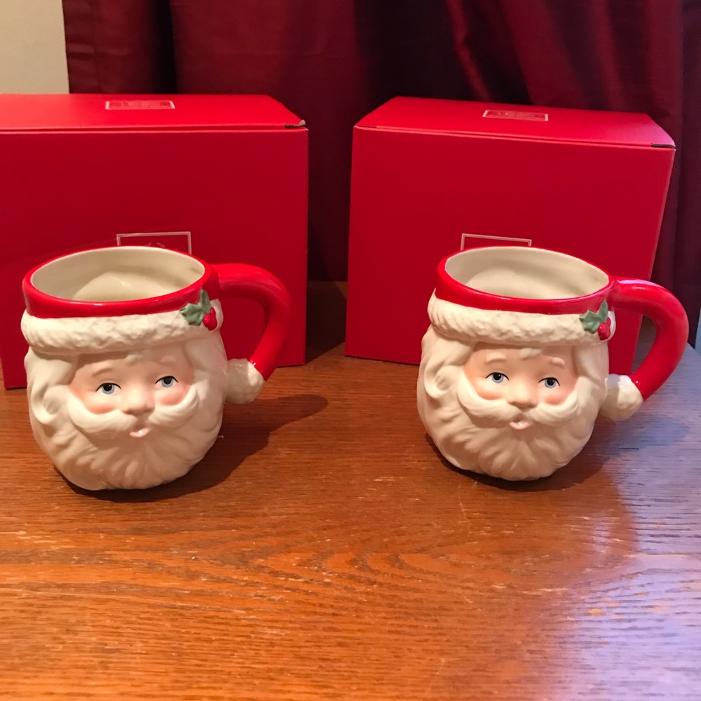 Lenox Santa Mug Set